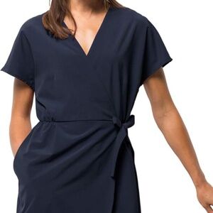 Jack Wolfskin Victoria Women's Quick-Drying Wrap Dress | Midnight Blue